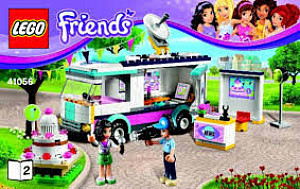 LEGO Friends 41056 Televizní vůz cast 2